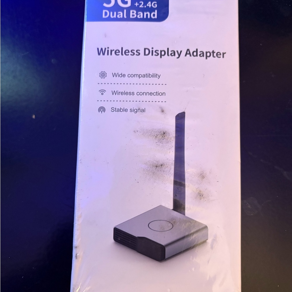 Dual Band Wireless Display Adapter - Black